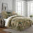 Dolce  Empire Gold Cotton Duvet Cover Set  8 Piece-109897554