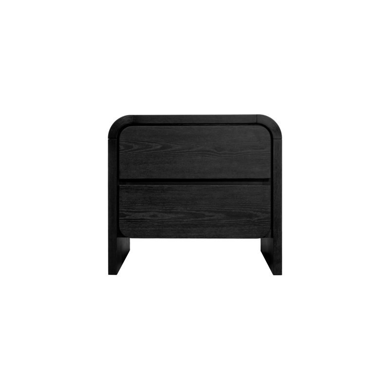 71.12cm W Solid Wood Bedside Table