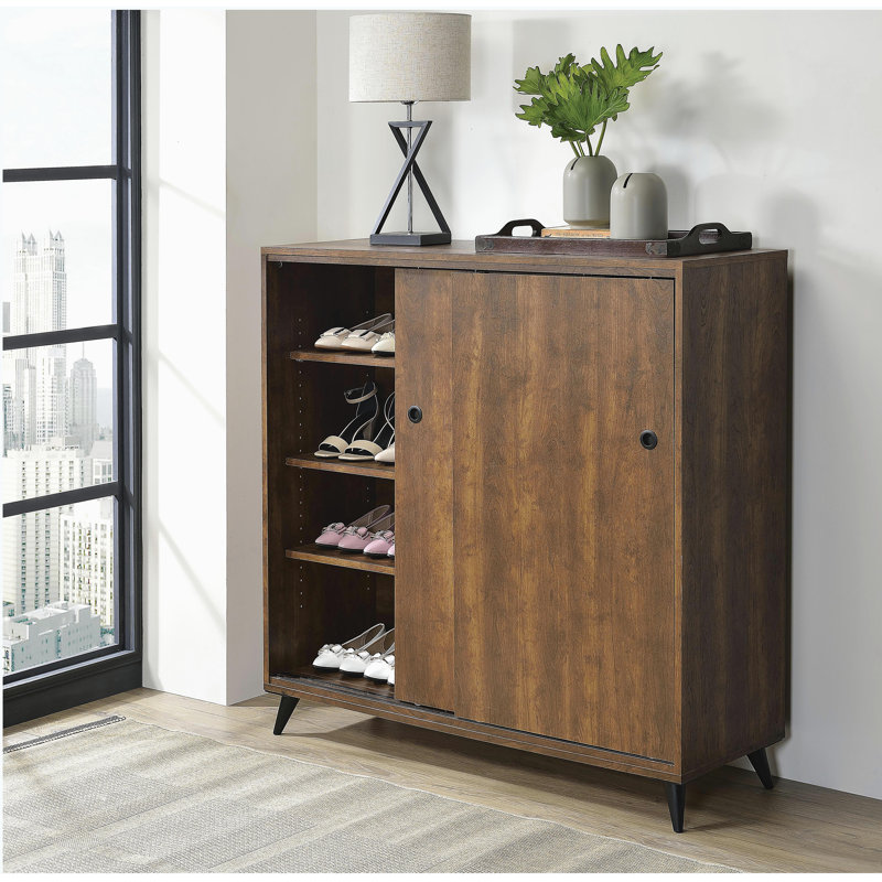 Armoire à chaussures en chêne