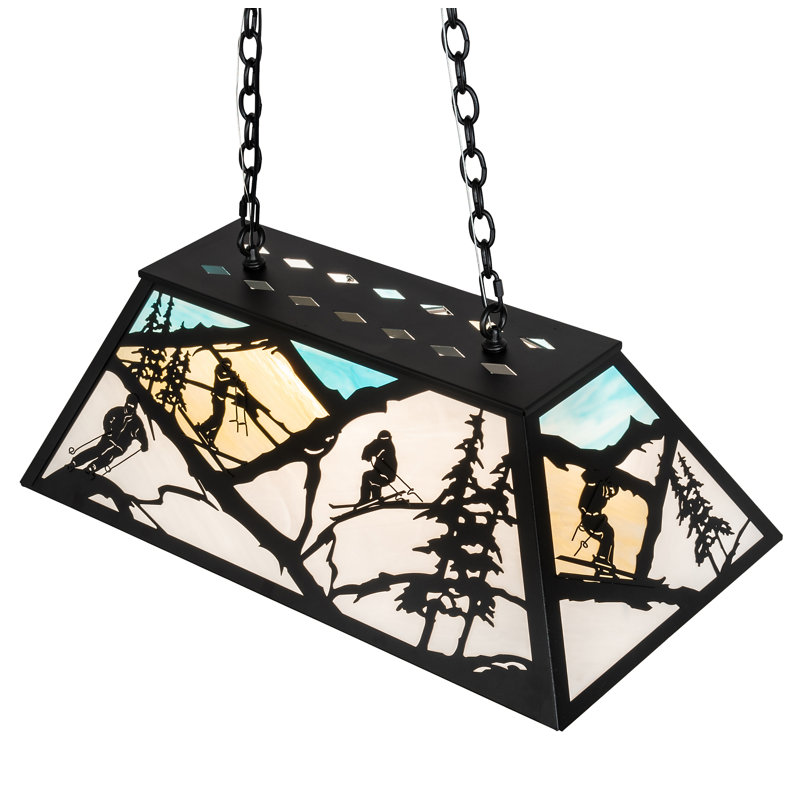 Luminaire suspendu 6 lumières Old Forge