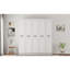Schaefer 5 Door Manufactured Wood Wardrobe-323999903