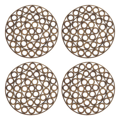Rattan Collection 100% Rattan Round Placemat