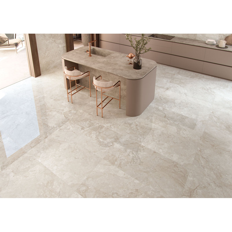 Venataro 24x48 Polished Natural Stone/ Marble Large Format Porcelain Floor and Wall Tile, Eirano, Marble Look