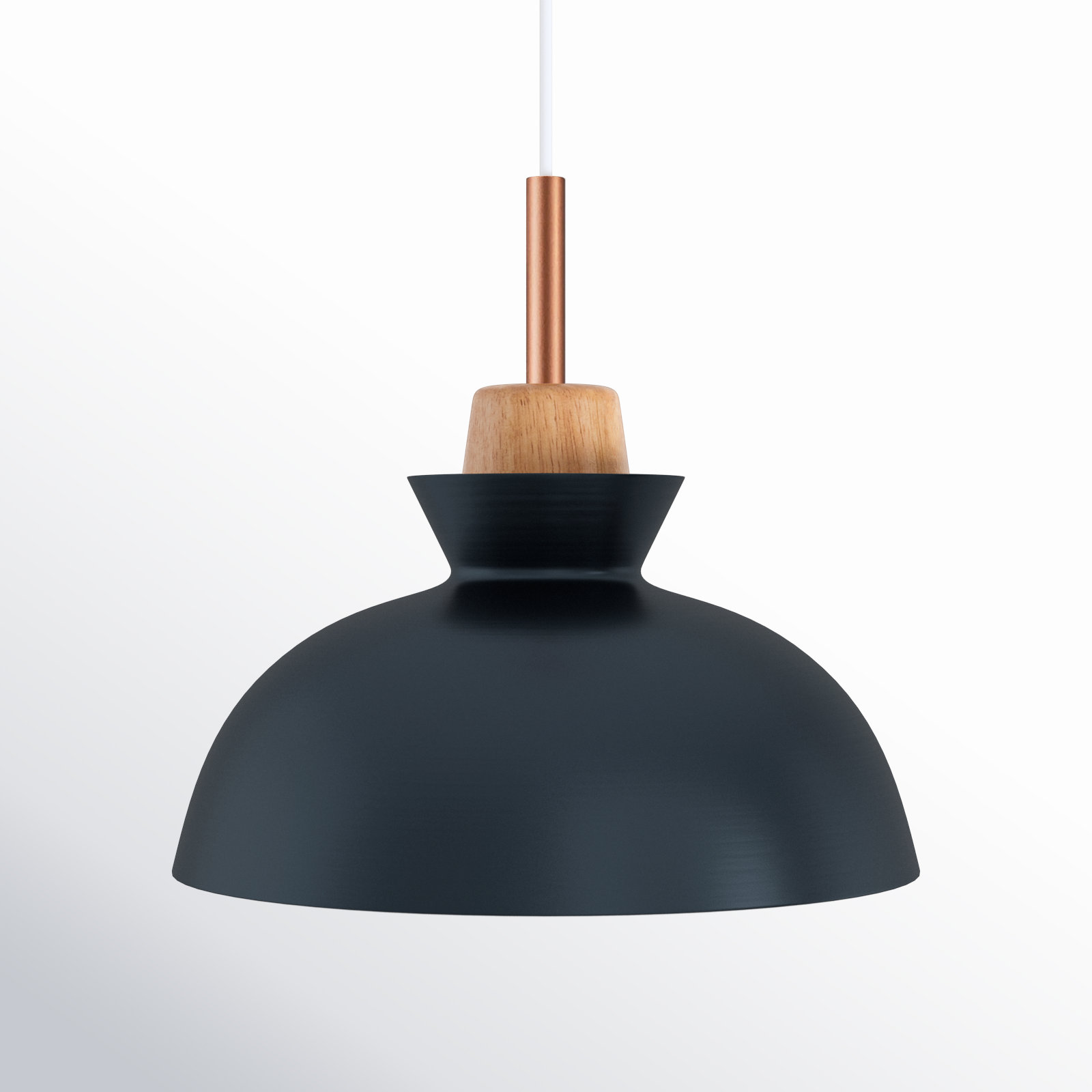 Ozma 1 - Light Single Dome Pendant, Blue