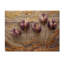 Marbré champ de tulipes sur la rivière crème II - art mural en bois de tulipes - sur bois de pin naturel-738903600