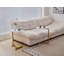 Table d'appoint blanche en forme de C, petit canapé pour la toux-2039023741