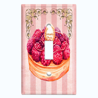Food & Beverage 1 - Gang Toggle Light Switch Standard Wall Plate