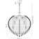 Coniston Pendant, 16 Light E14, Polished Chrome/Crystal Item