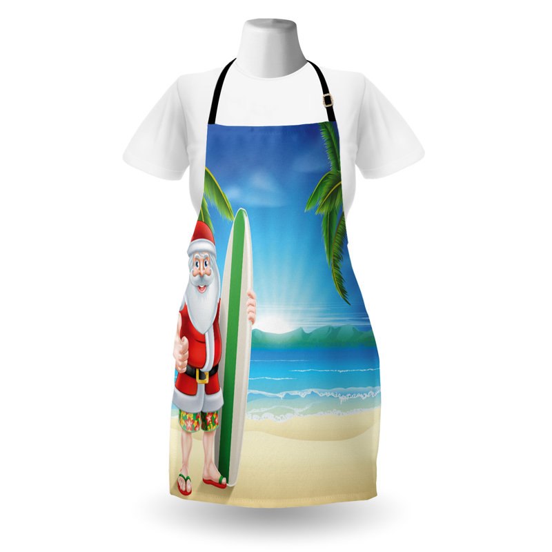 Christmas No Pattern Bib Apron