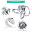 1 - Light 28cm Unique/Statement Geometric LED Flush Mount