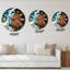 Ours qui dort dans le coin - Horloge murale pour enfants-1508867424