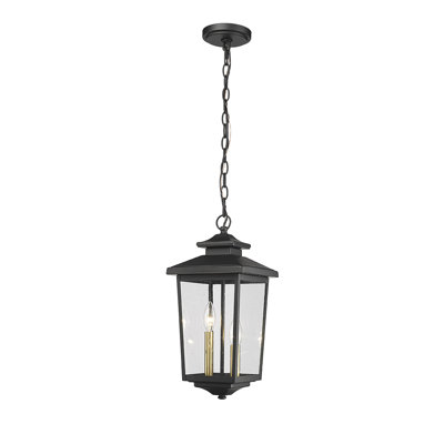 Lanterne suspendue d'extérieur 2 lumières H 17,9 po Avin