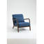 Chaise d'appoint Mid-Century moderne avec structure en bois-2133614623-2133614620