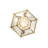 Church 12 - Light Goldtastic Unique/Statement Pendant