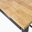 Banc de travail 60 po, banc de travail avec rangement de tiroir, table de travail en bois de bambou robuste avec roulettes pour le bureau à domicile