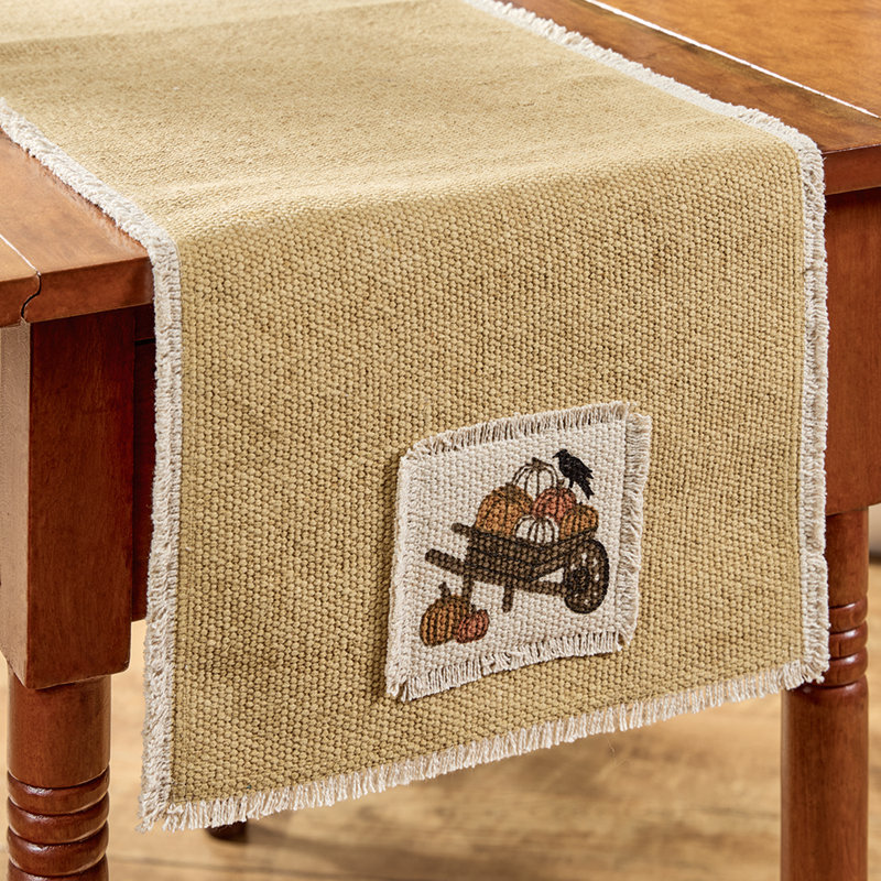 Chemin de table Park Designs Gathering Pumpkins 13 po x 54 po, L 54 po x l 13 po