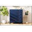 Meuble-lavabo autoportant de 30 pouces avec lavabo en céramique ultrabrillant, porte à fermeture en douceur et grand espace de rangement-2064849051
