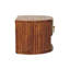 Table de chevet ovale murale