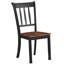 Chaise d'appoint à dossier en lattes-1541174784