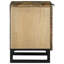 Bedside Cabinet 40 X 33 X 46 Cm Solid Mango Wood-1499865311