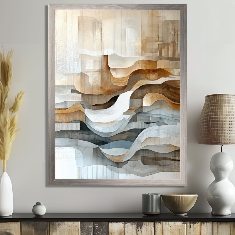 Noriane - Abstract Canvas Wall Art, H 32 po x l 16 po, Reproduction encadrée d'une seule photo noire