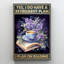 I Plan On Reading - 1 pièce, impression d'art graphique sur toile tendue-1097543746
