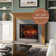 Uptown Infrared Electric Fireplace Insert Heater, Compatible with Alexa & Google Home, Multi-Flame Colours, Remote Control
