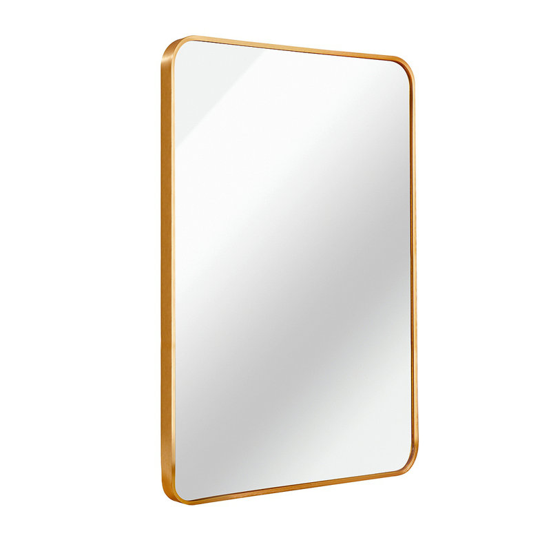 Miroir de salle de bain 24x32 ", Doré, 24,06 po x 32,06 po