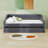 Upholstered Daybed With Two Drawers