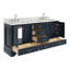 Meuble-lavabo double 72 po avec plateau Abita-93359370