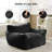 Oversized Bean Bag Chair with Ottoman & Armrests for Adults-1299169990