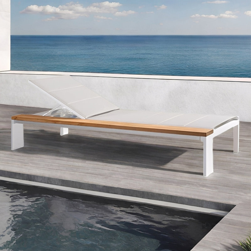 Outdoor Pool Villa Lounge Chair