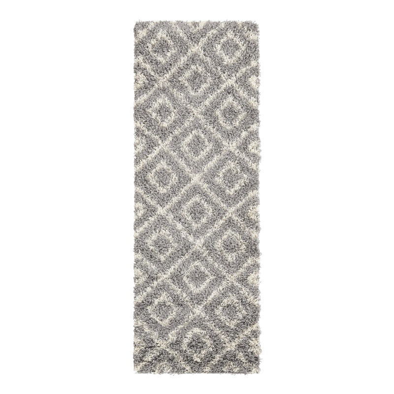 Azbill Geometric Indoor Rug, Runner 2' x 6'