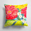 Coussin décoratif intérieur/extérieur fleur