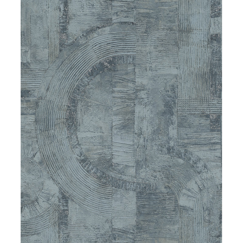 Geometric Roll, Blue