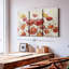 «Poppies In The Rain», 3 pièces-287830365