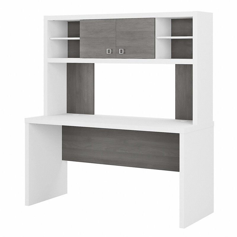 Crédence Echo avec huche, Blanc neige