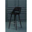 Upholstered Counter Stool with Metal Frame-413690444-413690445