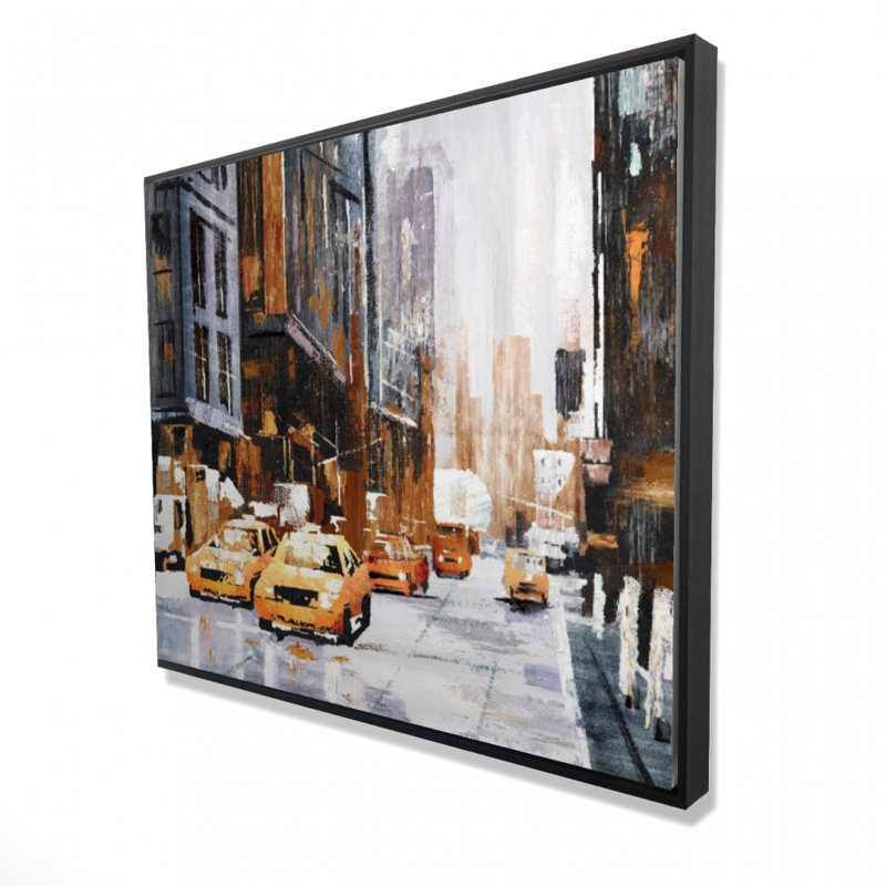 Impression sur toile Big City Street