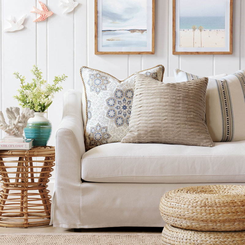 Housse et insert de coussin en lin Emory Yearling