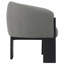 Fauteuil d'appoint rembourré brun Maciel