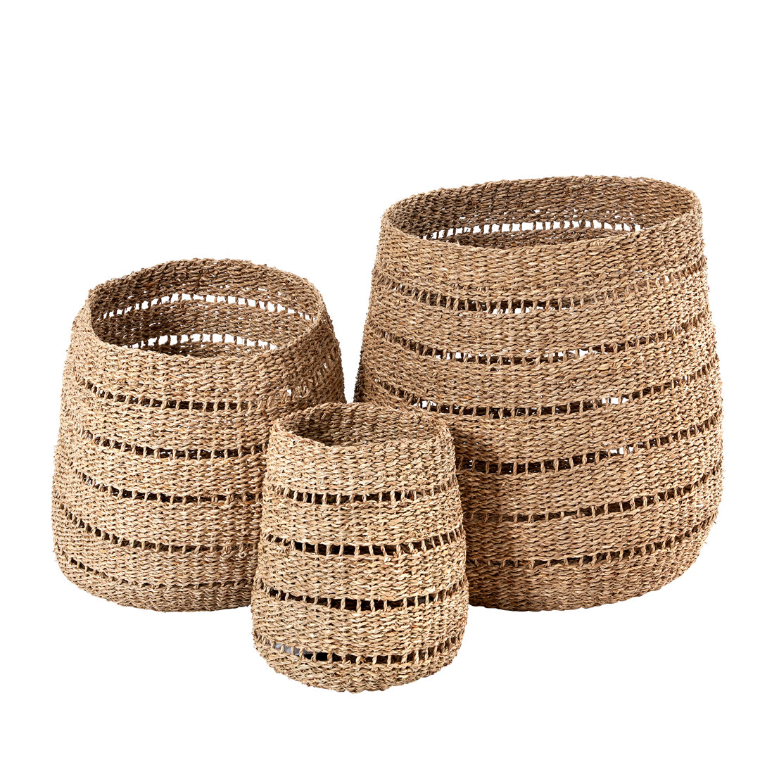 Bay Isle Home Seagrass Decorative Basket