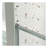 38-42" W x 71" H Piovt Swing Glass Shower Door,Pivot Frame Sliding Shower Door with 1/4"(6mm) Clear SGCC Tempered Glass, Shower Doors,Reversible Installation-112318571