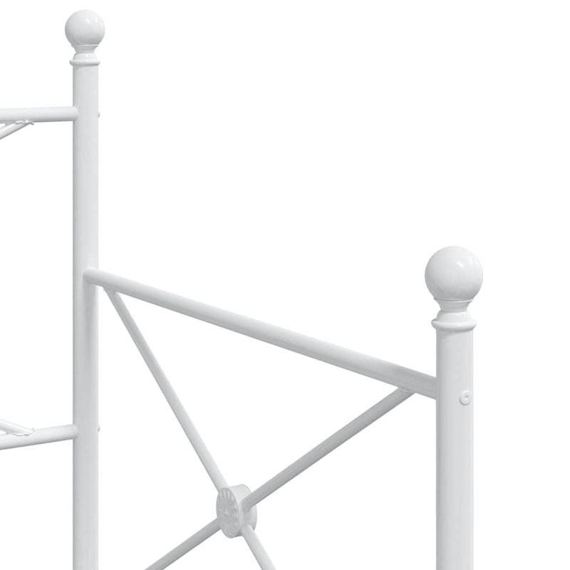 Daybed With Trundle Steel Expandable, Full, White