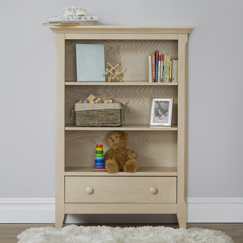 Baby Cache Overland Bookcase with Drawer, Beige