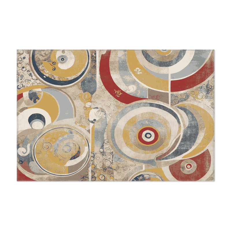 Flashy Wiggle Indoor And Outdoor Area Rug, Rectangle 8' x 10'