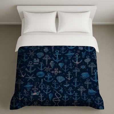 Housses de couette Nautical Anchor Seashells
