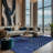Machine Washable Blue Area Rug-1067535637