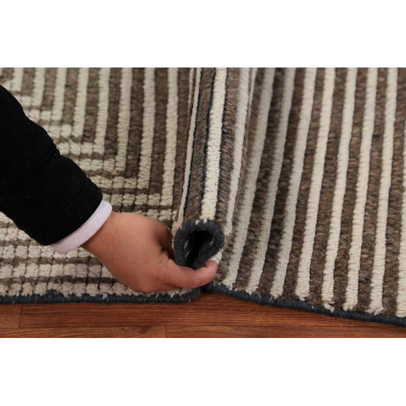 Handmade Moroccan Modern Accent Rug 2x3