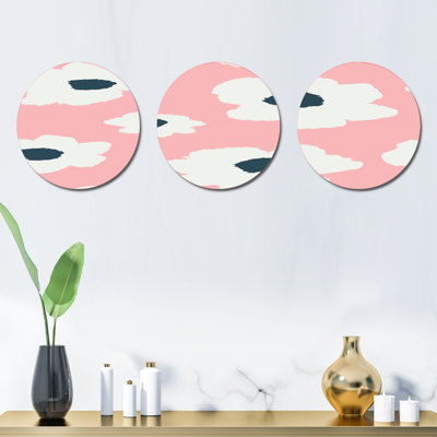 Abstract Wall Decor on Metal